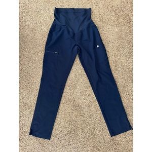 Figs navy maternity pants-size xxs